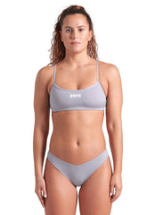 Arena Women's Solid Bandeau Bikini Set