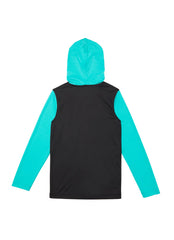 Speedo Boys' Hooded Long Sleeve Swim Shirt (Big Kid)