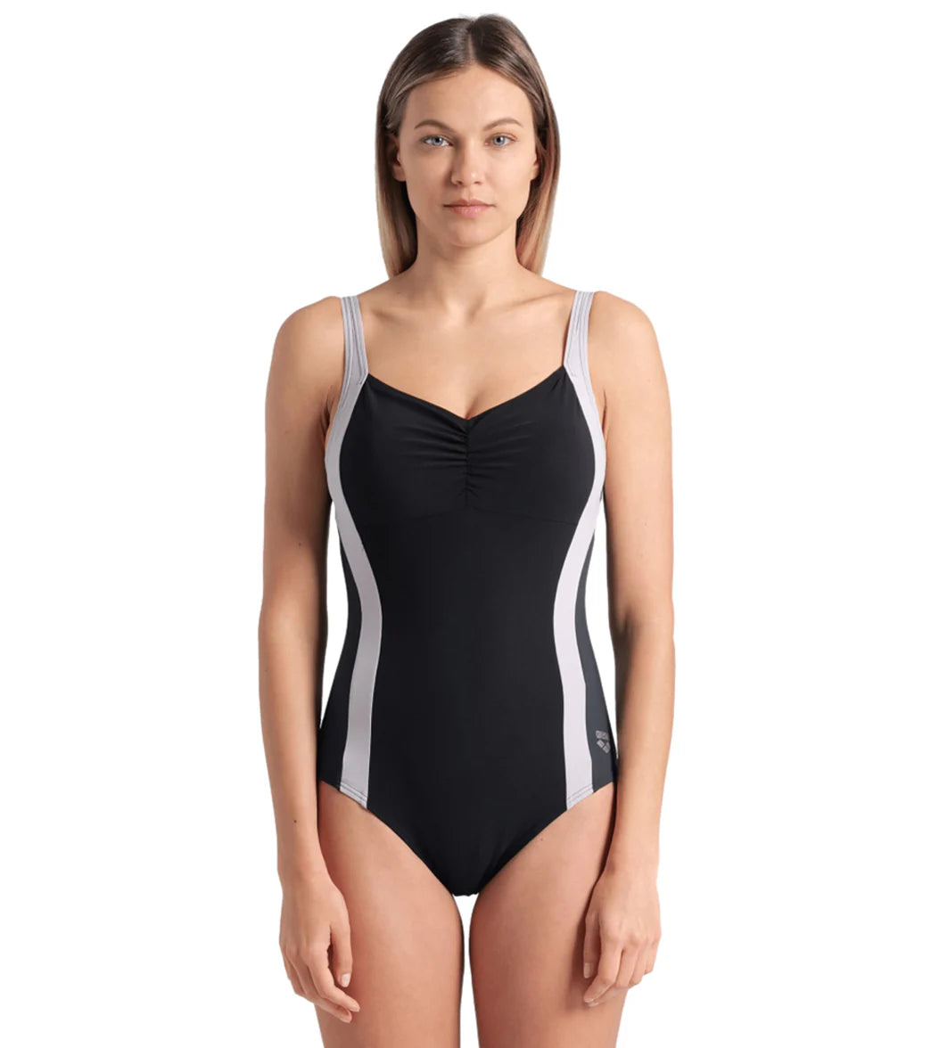 Arena Women's Rita Squared Back One Piece Swimsuit