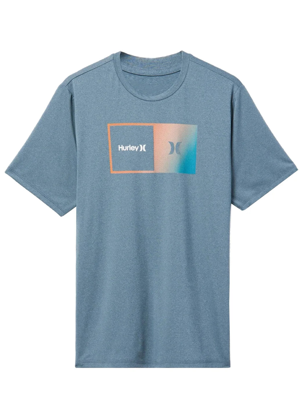 Hurley Men's Halfer Gradient Hybrid UPF 50+ Short Sleeve Tee
