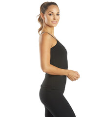 Hard Tail Shirred Yoga Tank