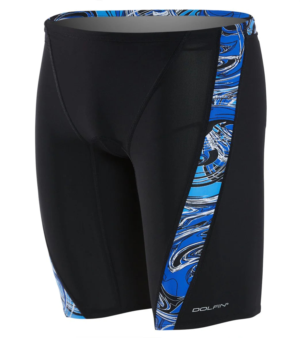 Dolfin Graphlite Men's Tidal Wave Spliced Jammer Swimsuit