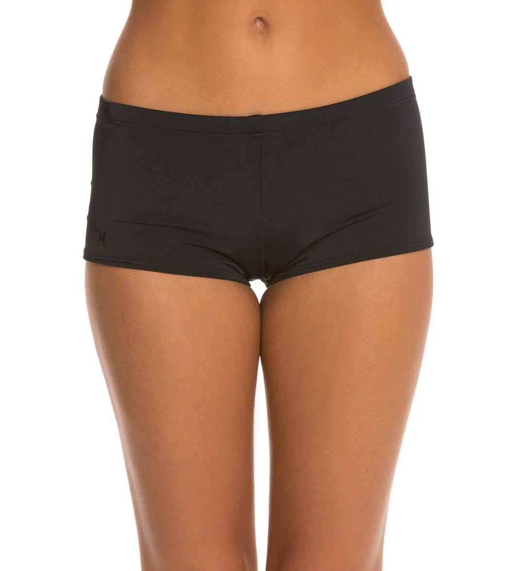 Hurley One & Only Boyshort Bikini Bottom