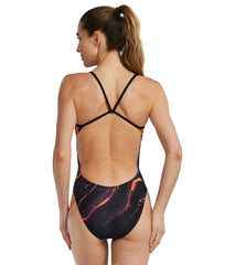 TYR Women's Vesuvius Cutoutfit One Piece Swimsuit
