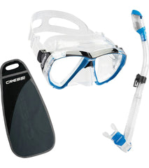 Cressi Scuba Big Eyes Mask & Dry Snorkel Set