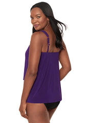 Miraclesuit Women's Razzle Dazzle Underwire Tankini Top