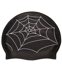 Bettertimes Spiderweb Solid Latex Swim Cap