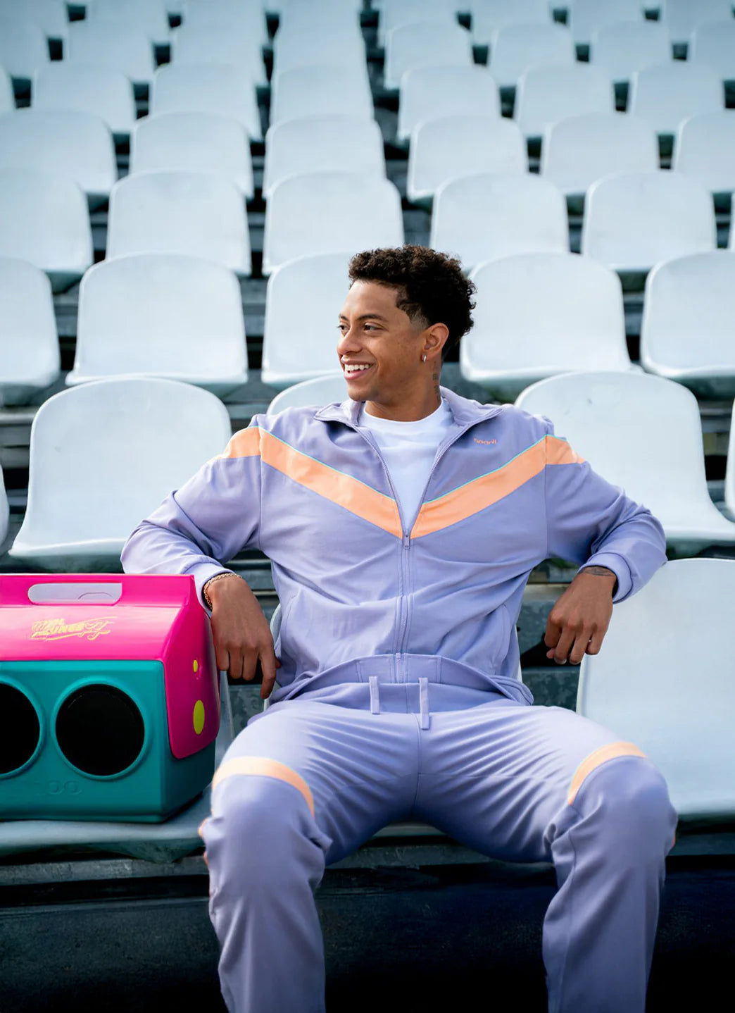 Sporti x Shaine Casas Very Peri Team Tracksuit Zip-Up Jacket
