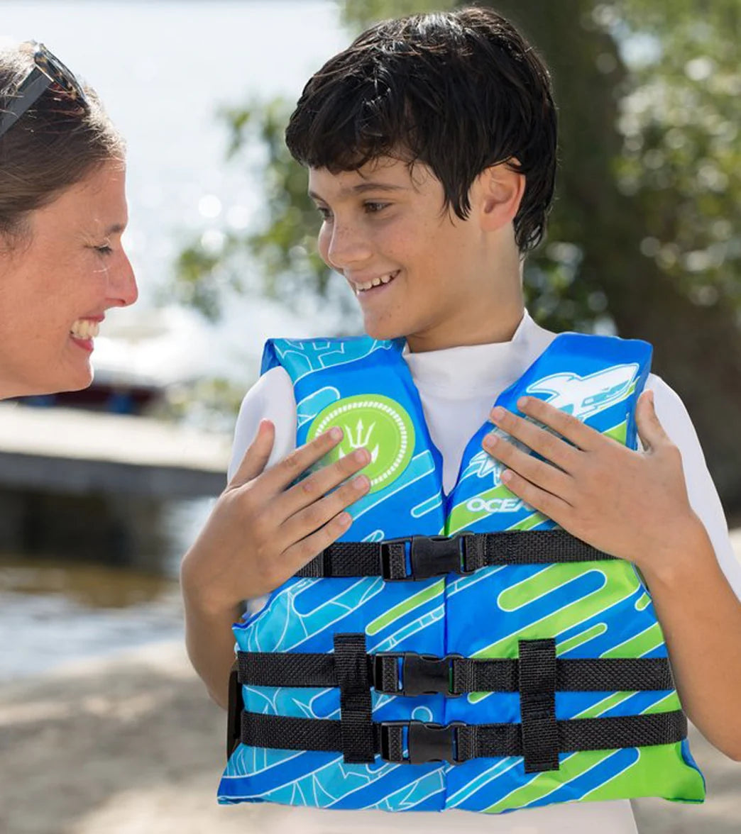 Aqua Leisure Kids' USCGA 3 Buckle Personal Flotation Device (50-90 lbs.)