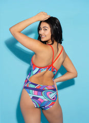 Sporti Groovy Zodiac Scorpio Thin Strap One Piece Swimsuit (22-44)