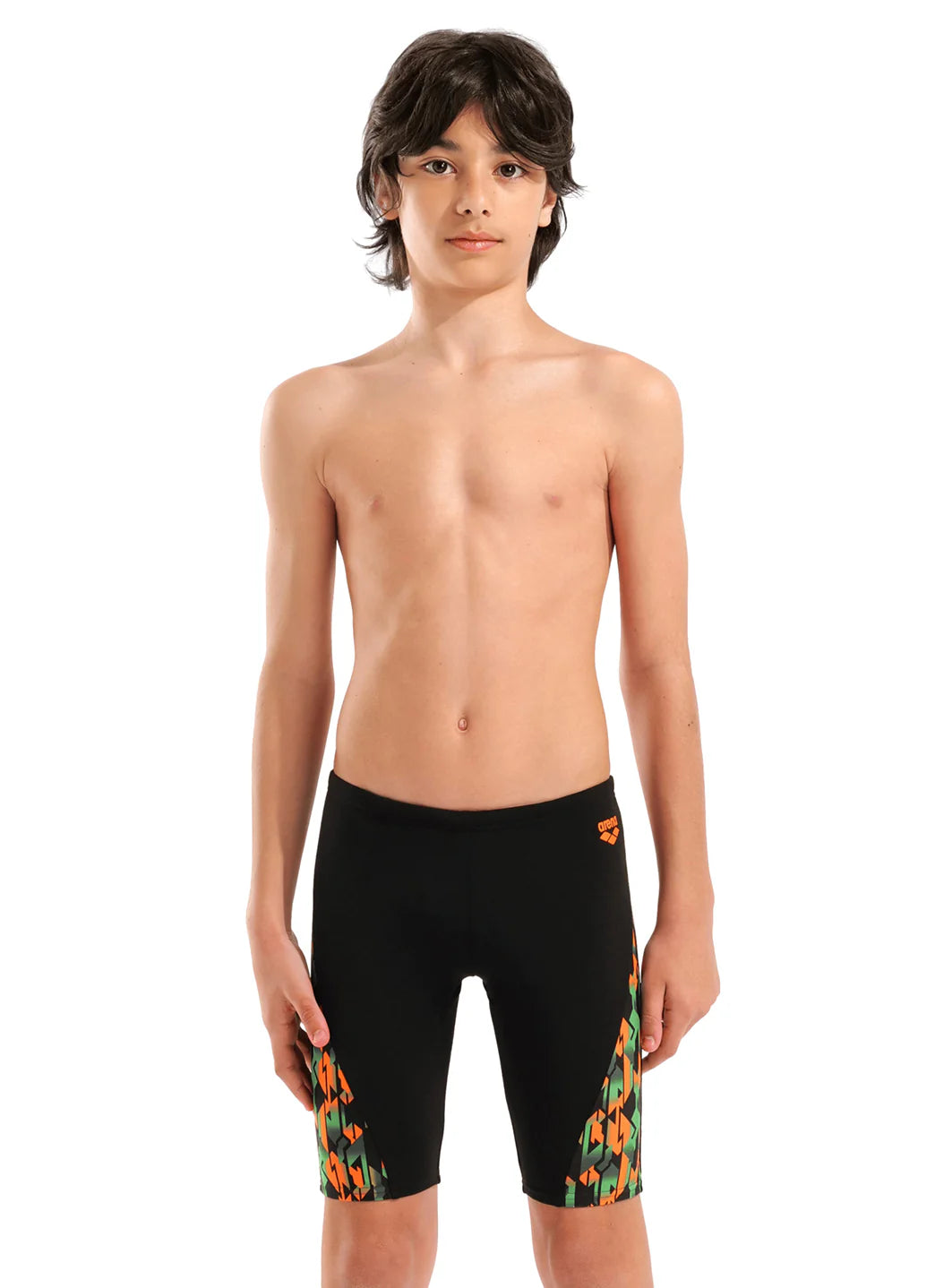 Arena Boys' Print Jammer Swimsuit (Little Kid, Big Kid)