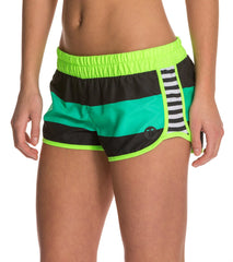 Hurley Supersuede Printed 2.5" Beachrider Stripe Boardshort