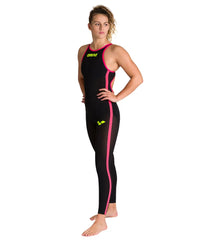 Arena Women's Powerskin R-evo+ Open Water Closed Back Tech Suit Swimsuit
