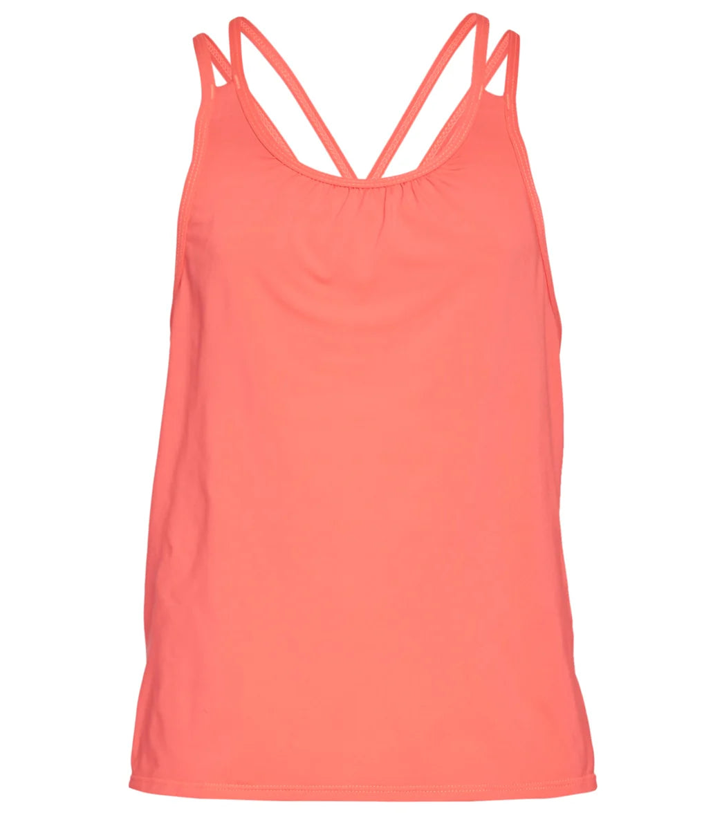 TYR Girls' Parachute Olivia 2 In 1 Tankini Top (Toddler, Little Kid, Big Kid)