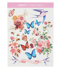 Sporti x Emma Weyant Floral Whimsy Temporary Tattoo Sheet