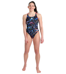 Arena Women's Pro Back Allover One Piece Swimsuit