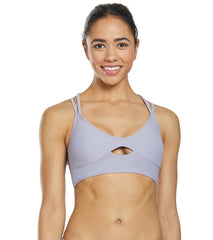 Sporti Active Solid Strappy Bralette Bikini Top