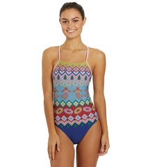 Sporti Granny Sweater Gingerbread Mermaid Micro Back One Piece Swimsuit
