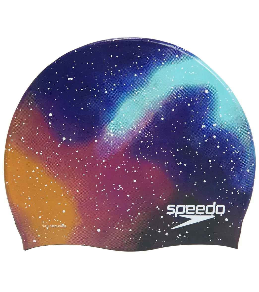 Speedo Silicone Printed Swim Caps