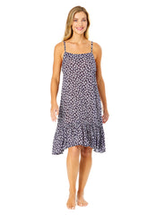 Anne Cole Women's A Line Ruffle Cover Up Dress