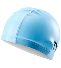 TYR Junior Long Hair Silicone Comfort Swim Cap