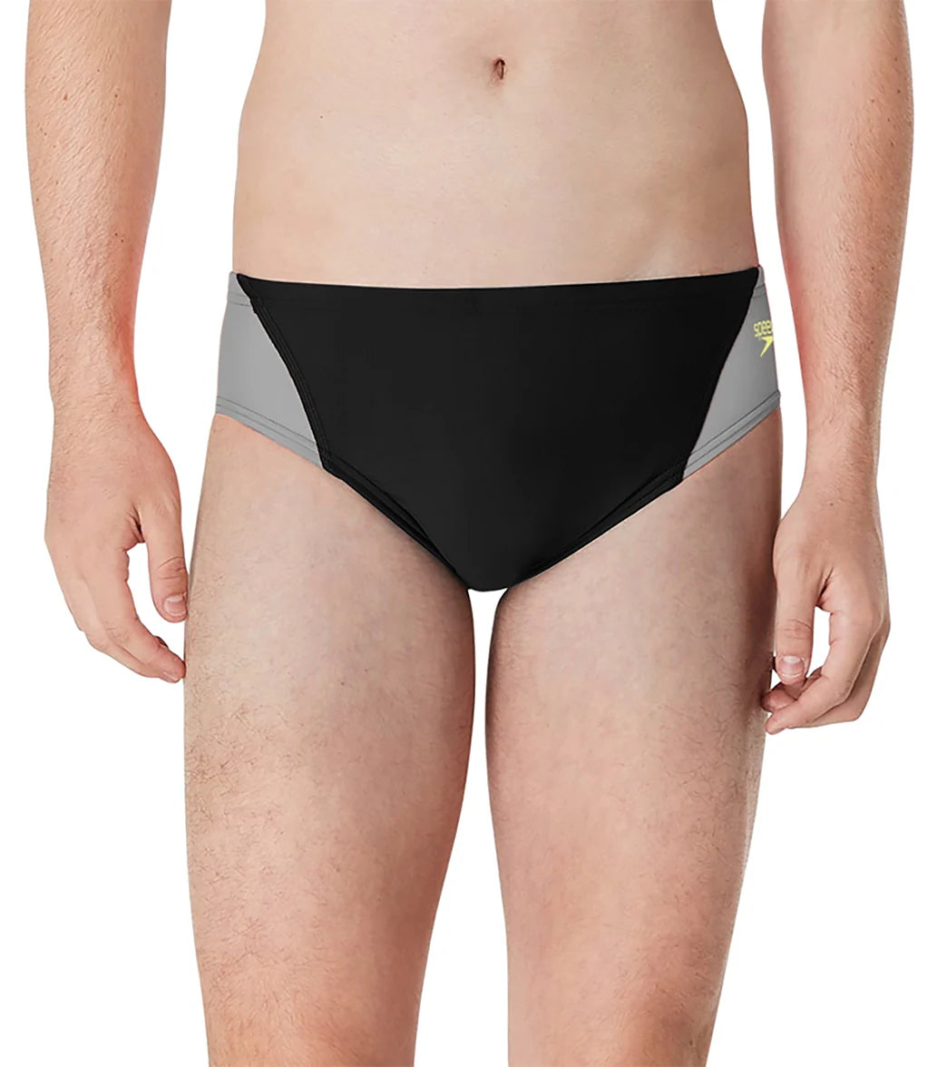 Speedo Men's Eco Splice Brief Swimsuit