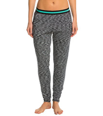 Anne Cole Women's Heather Colorblock Elastic Cover Up Pant