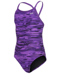 TYR Girls' Hydra Diamondfit One Piece Swimsuit