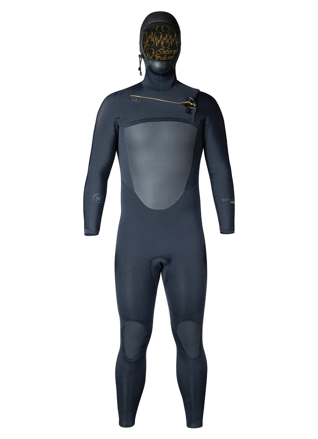 Xcel Men's Drylock 6/5MM Hooded Fullsuit Wetsuit