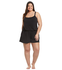 Maxine Plus Size Swim Romper