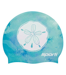 Sporti x Emma Weyant Sand Dollar Silicone Swim Cap