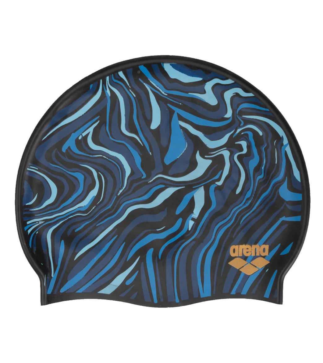 Arena Lydia Jacoby Wavy Flat Silicone Swim Cap