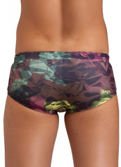 Arena Men's Hero Camo Low Waist Square Leg Swimsuit