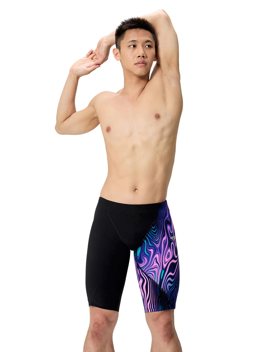 Speedo Men's LZR Pro 2.0 Printed Jammer Tech Suit Swimsuit