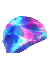 Speedo Printed Silicone Swim Cap