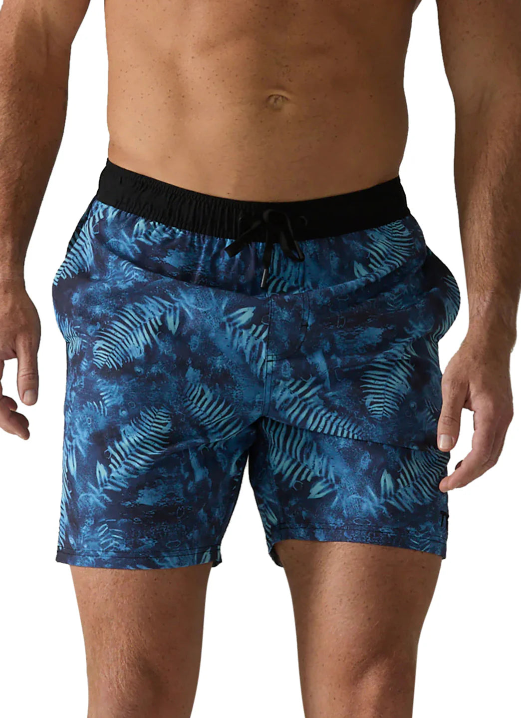 TYR Men's 7" Pinnate Skua Volley Swim Trunk