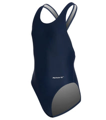 Sporti Wide Strap Cross Back One Piece Swimsuit Youth (22-28)