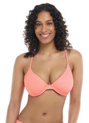 Body Glove Women's Spritz Solo Underwire Bikini Top (D/DD/E/F Cup)