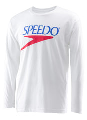 Speedo Unisex Vintage Logo Long Sleeve Crew Tee