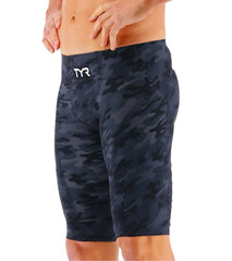 TYR Men's Venzo Camo USA Highwaist Jammer Tech Suit Swimsuit