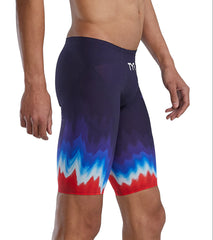 TYR Men's Venzo USA  Jammer Tech Suit Swimsuit