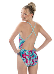 Dolfin Uglies Women's Tangle Diver Back One Piece Swimsuit