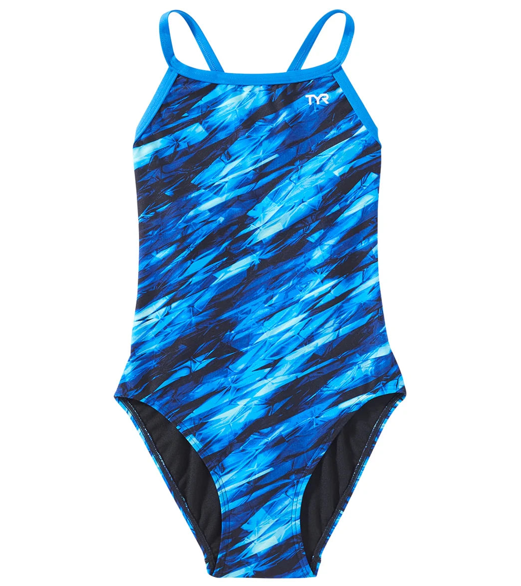 TYR Girls' Vitric Diamondfit One Piece Swimsuit