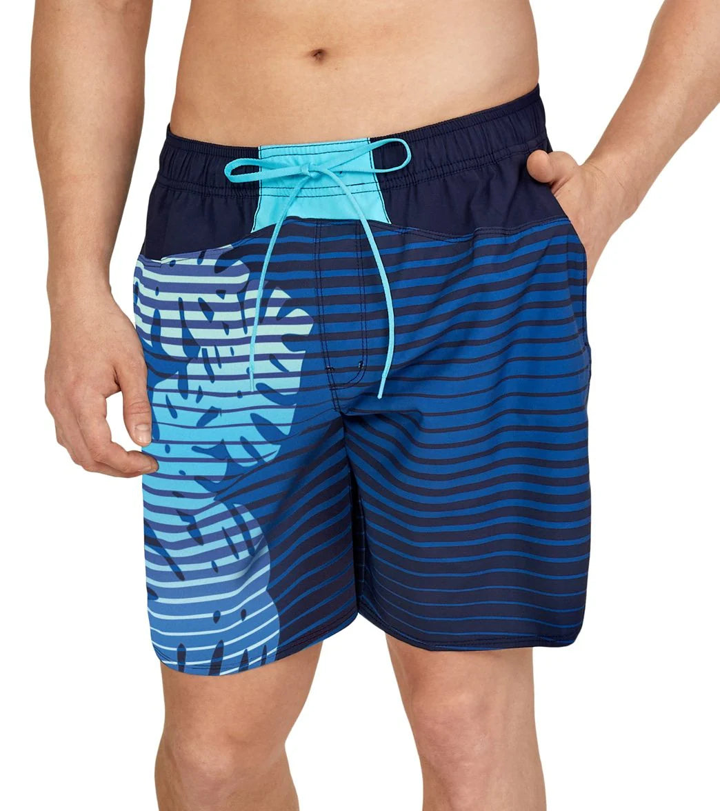 Speedo Men's 18"  Inter Fusion Palm Explorer Board Shorts