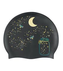 Sporti Firefly Lane Silicone Swim Cap
