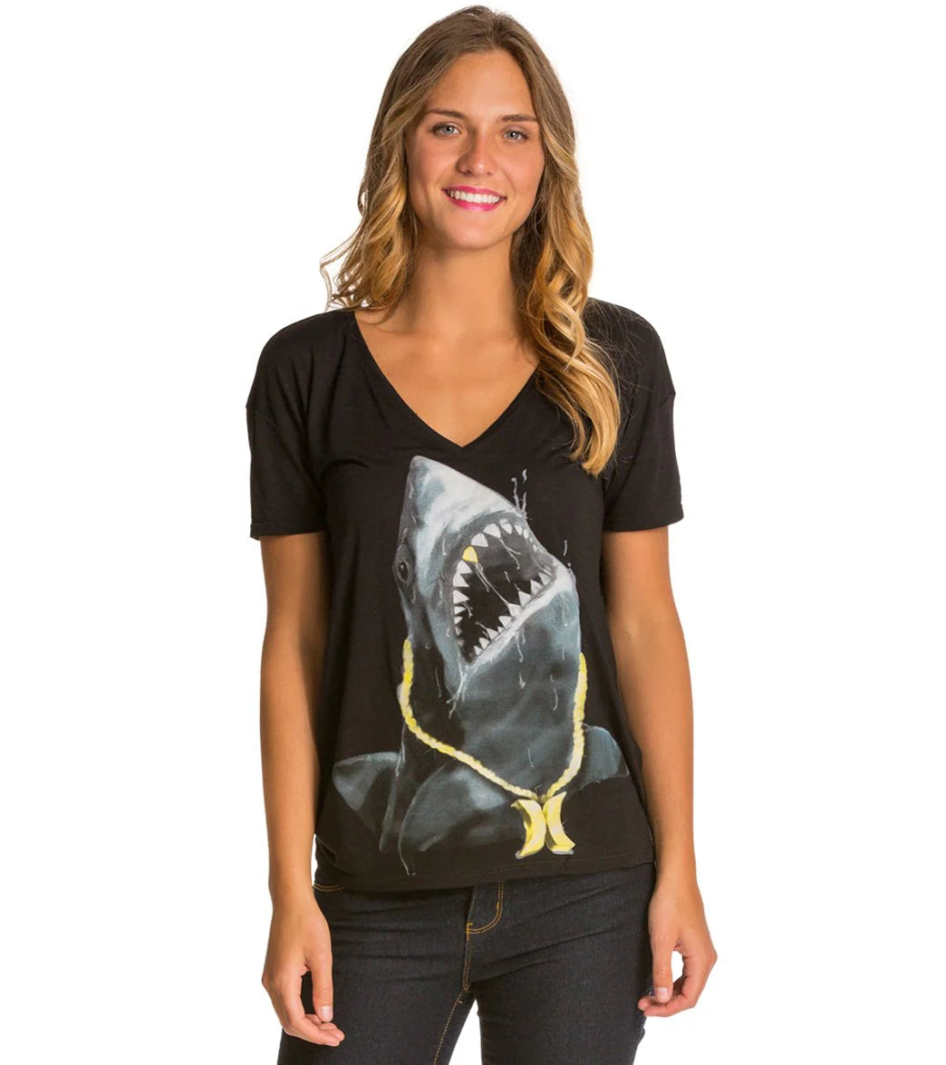 Hurley Sharks Riot V Tee