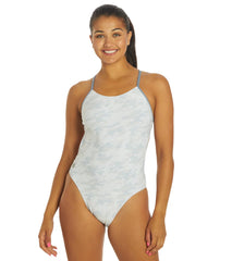 TYR Women's Whiteout Camo Cutoutfit One Piece Swimsuit
