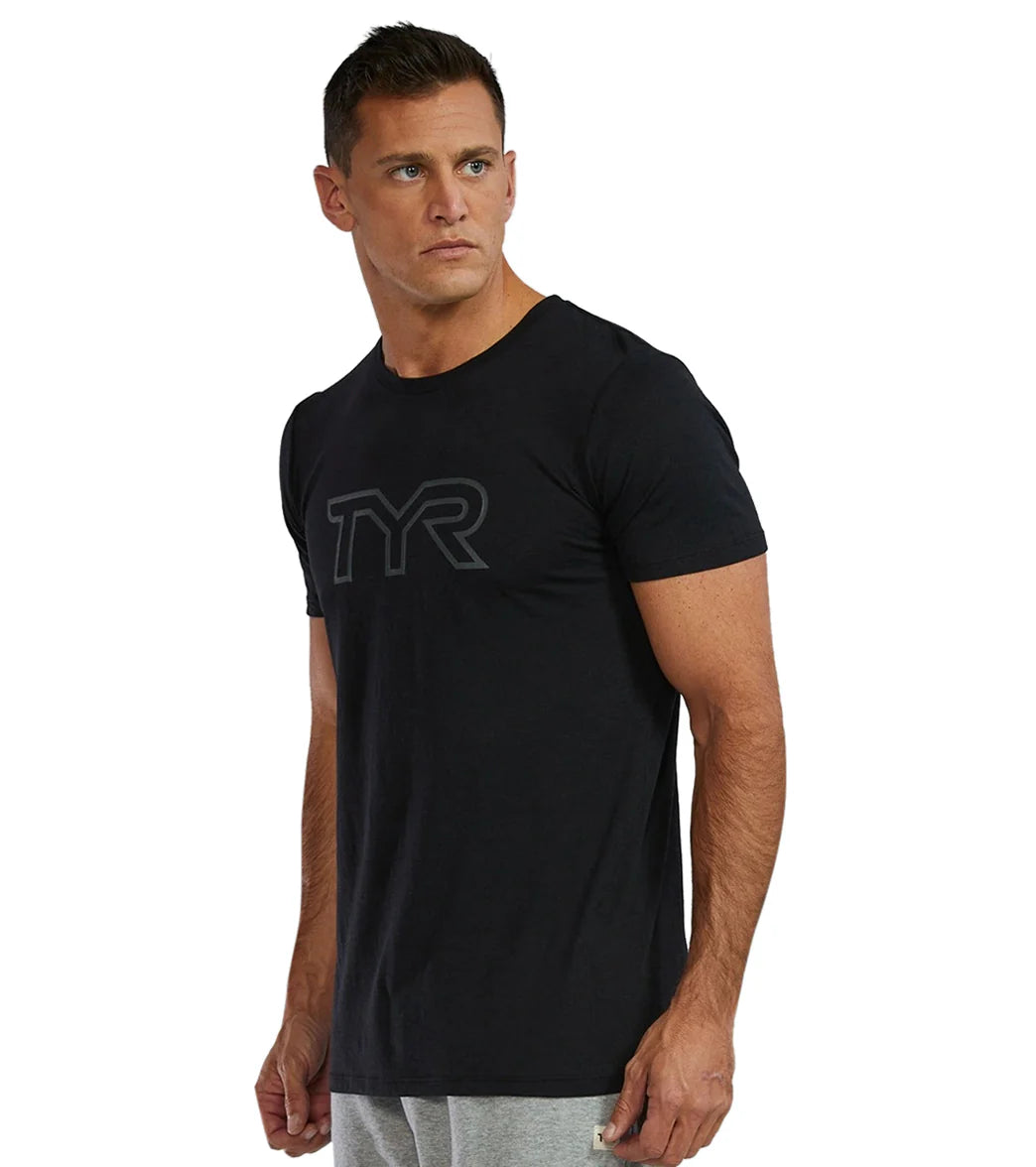 TYR Unisex Ulltasoft Lightweight Big Logo Tech T-Shirt