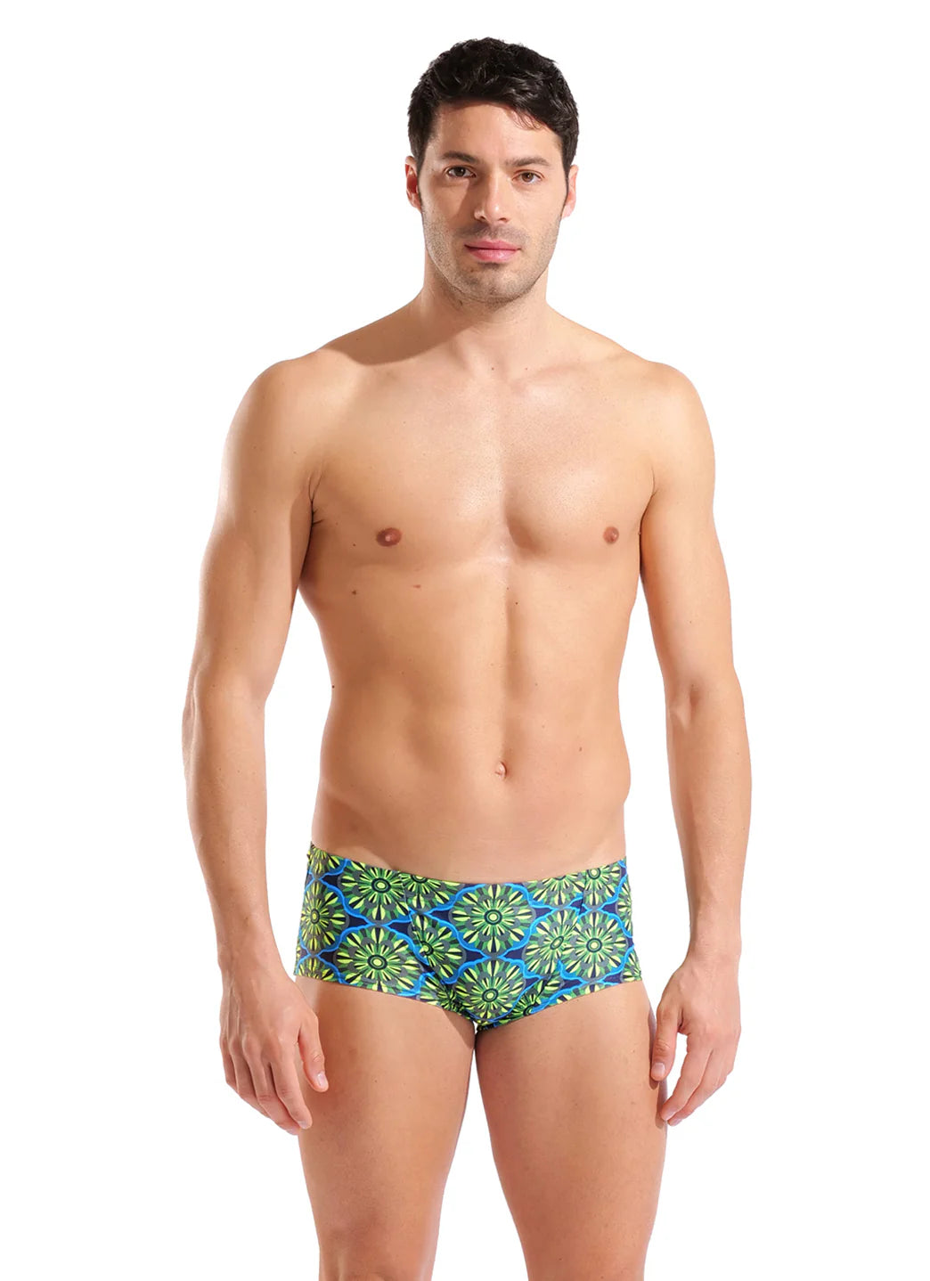 Arena Men's Floral Square Leg Swimsuit
