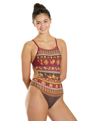 Sporti Harvest Splash Micro Back One Piece Swimsuit (26-40)